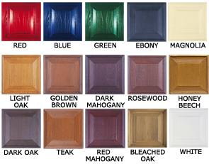 Wessex GRP door colours